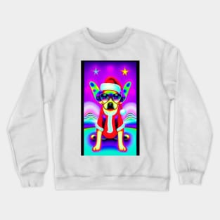 Santa Paws Is Coming To Town Crewneck Sweatshirt